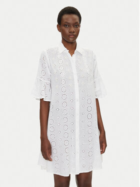 Iconique Iconique Φόρεμα παραλίας IC25-006 Λευκό Regular Fit