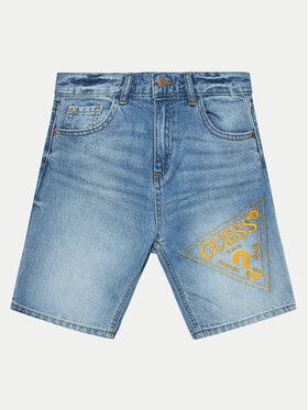 Guess Guess Džínsové šortky L4GD17 D41E0 Modrá Regular Fit