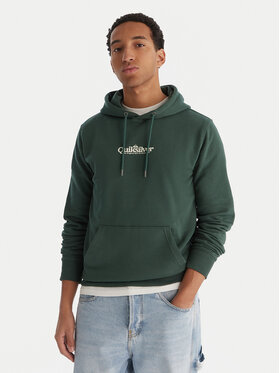 Quiksilver Quiksilver Pulóver EQYFT05136 TKG Zöld Comfort Fit