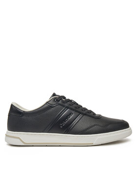 Calvin Klein Calvin Klein Sneakersy Low Top Lace Up Logo HM0HM01653 Czarny
