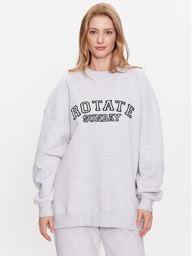 ROTATE ROTATE Džemperis Iris Crewneck 7001251473 Pilka Regular Fit
