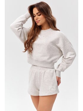 ROUGH RADICAL ROUGH RADICAL Bluza COTTON ACTIVE CROP WOMEN Szary Regular Fit