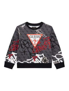 Guess Guess Felpa N5BQ05 KAD74 Grigio Regular Fit