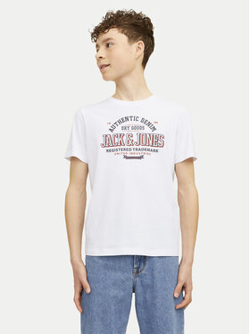 Jack&Jones Junior Jack&Jones Junior T-shirt Logo 12258876 Bianco Regular Fit
