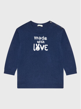 United Colors Of Benetton United Colors Of Benetton Megztinis 112CB1009 Tamsiai mėlyna Regular Fit