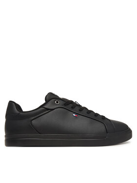 Tommy Hilfiger Tommy Hilfiger Sneakersy Lightweight Pinperf Lth Sneaker FM0FM05981 Czarny