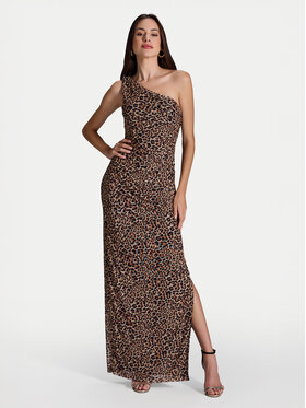 Swing Swing Večernja haljina 5AI16600 Bež Slim Fit