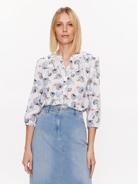 Olsen Olsen Cămașă 12001795 Albastru Regular Fit
