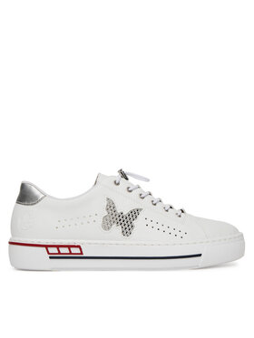 Rieker Rieker Sneakers L8857-80 Alb