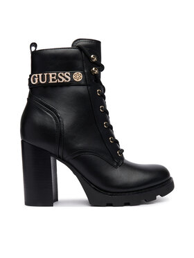 Guess Guess Botki FLFNEE ELE10 Czarny