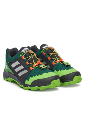 adidas adidas Trekking čevlji Minecraft Terrex Gore-Tex Hiking JR1314 Zelena