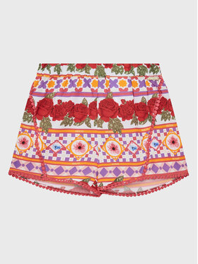 Guess Guess Pantaloncini di tessuto J3GD05 WFBN0 Multicolore Relaxed Fit