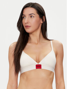 HUGO HUGO Podprsenka Bralette Red Label 50503098 Bílá