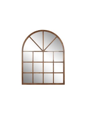 MIAhome MIAhome Lustro ścienne 186x150 cm VENISSA Brązowy