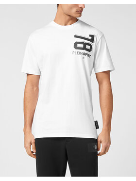 Plein Sport Plein Sport T-Shirt 14275 Biały Regular Fit