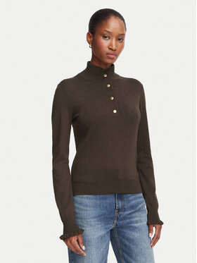 Marella Marella Sveter Emme by Marella Onde 2625366101 Tmavo hnedá Regular Fit