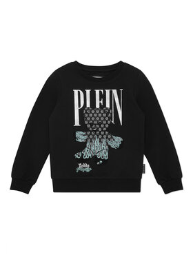 PHILIPP PLEIN PHILIPP PLEIN Mikina 28157 Černá Regular Fit