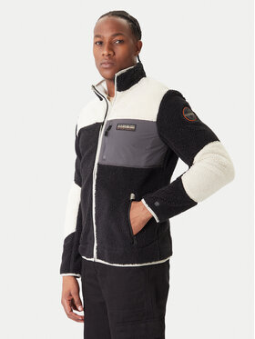 Napapijri Napapijri Флісовий реглан Yupik NP0A4GNT Чорний Regular Fit