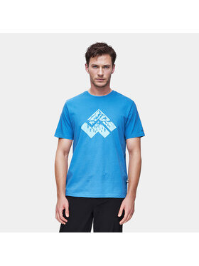 Alpinus Alpinus T-Shirt Mersmel Niebieski Regular Fit