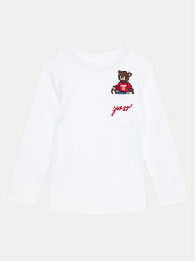 Guess Guess Blusa N4BI06 I3Z13 Bianco Regular Fit