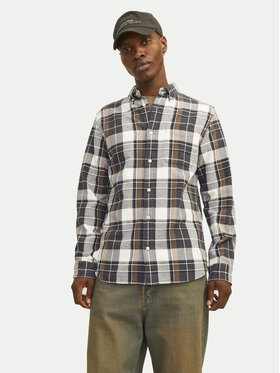 Jack&Jones Jack&Jones Koszula Blubrook 12260710 Brązowy Comfort Fit