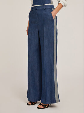 Motivi Motivi Pantaloni di tessuto P080Q004140N034 Blu Over Fit