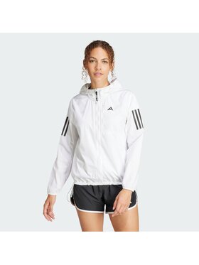 adidas adidas Kurtka do biegania 131137 Biały Regular Fit