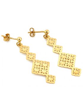 Lovrin Lovrin Kolczyki 53185086 Żółte złoto