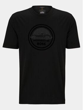 Boss Boss Тишърт Tiburt 264_PS 50496729 Черен Regular Fit