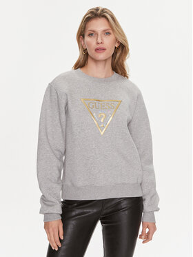 Guess Guess Mikina W3YQ12 K9Z21 Sivá Regular Fit