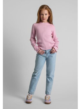 minoti minoti Sweter 26KNIT55 Różowy jasny Regular Fit