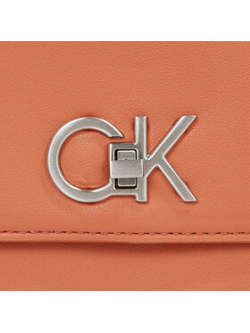 Calvin Klein Ročna Torba Re-Lock Camera Bag W/Flap K60K611083 Rjava