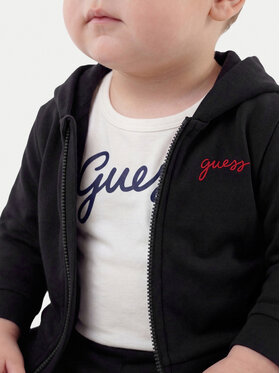 Guess Guess Komplekti kuuluvad pluus, bodi ja dressipüksid H6YG09 K4135 Tumesinine Regular Fit