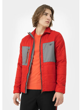 4F 4F Giubbotto piumino 4FSS23TDJAM053-62S Rosso Regular Fit