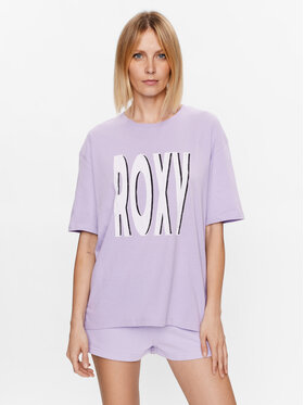 Roxy Roxy T-krekls ERJZT05461 Violets Regular Fit