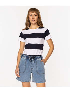 Lee Cooper Lee Cooper Bermudy DELA 1422 Niebieski Regular Fit