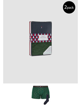 Tommy Hilfiger Tommy Hilfiger Bokserki TRUNK & SOCK SET Zielony