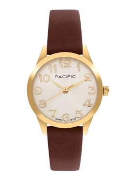 Pacific Pacific Zegarek PC00785 Brązowy