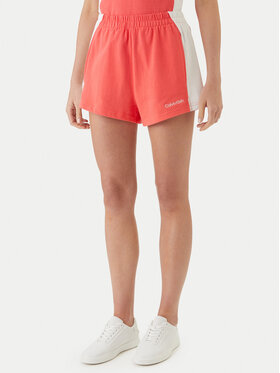 Calvin Klein Swimwear Calvin Klein Swimwear Pantalon scurți din material LV00Q61153 Roz Regular Fit