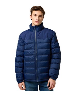 Wrangler Wrangler Kurtka puchowa 112371448 Niebieski Regular Fit