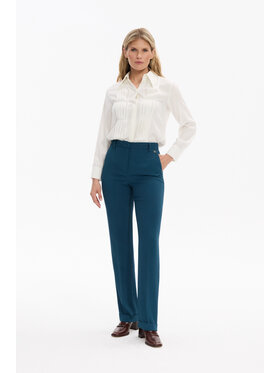 Deni Cler Milano Deni Cler Milano Spodnie materiałowe W-DC-5260-F5-F2-52-1 Zielony Regular Fit