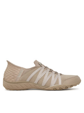 Skechers Skechers Sneakersy Slip-Ins: Breathe Easy - Roll With Me 100593/TPE Beżowy