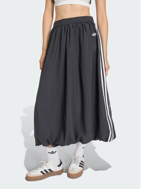 adidas adidas Spódnica maxi Baloon Czarny Loose Fit