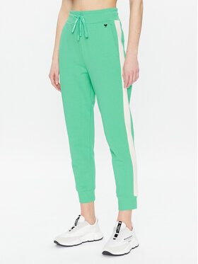 Weekend Max Mara Weekend Max Mara Pantaloni trening Salvo 23578104 Verde Regular Fit