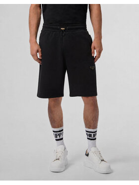 PHILIPP PLEIN PHILIPP PLEIN Športové kraťasy 31623 Čierna Jogger Fit