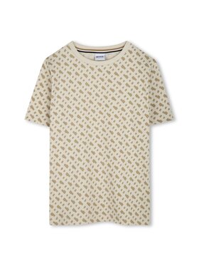 BOSS BOSS Тишърт J52047 D Бежов Slim Fit
