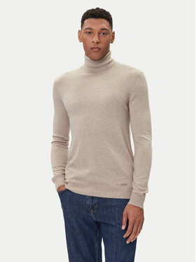 Guess Guess Rollkragenpullover M5BR09 Z0432 Beige Regular Fit