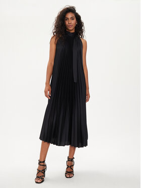 Liu Jo Liu Jo Koktejlové šaty CA4427 T3828 Čierna Regular Fit