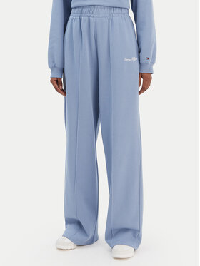 Tommy Hilfiger Tommy Hilfiger Pantaloni da tuta Script WW0WW48784 Blu Relaxed Fit