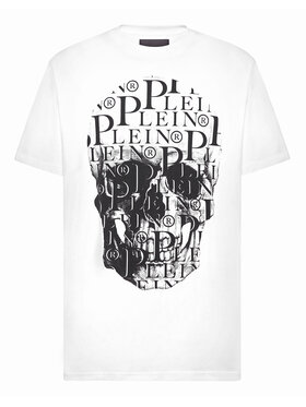 PHILIPP PLEIN PHILIPP PLEIN Tričko 9419 Biela Regular Fit
